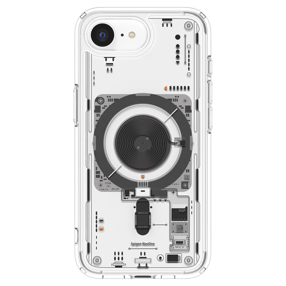 MagSafe Case for Apple iPhone 17e / 16e, Spigen, Ultra Hybrid Neo One, Transparent
