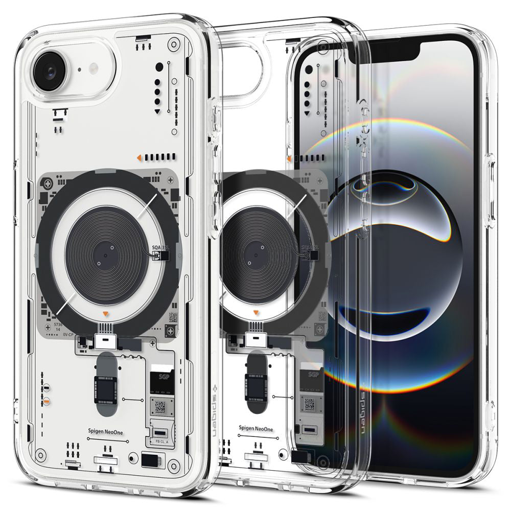 MagSafe Case for Apple iPhone 17e / 16e, Spigen, Ultra Hybrid Neo One, Transparent