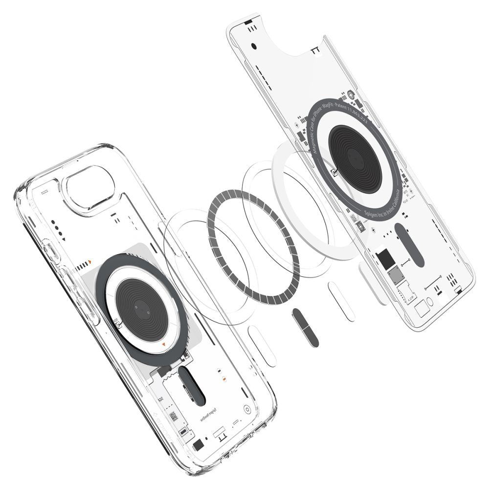 MagSafe Case for Apple iPhone 17e / 16e, Spigen, Ultra Hybrid Neo One, Transparent