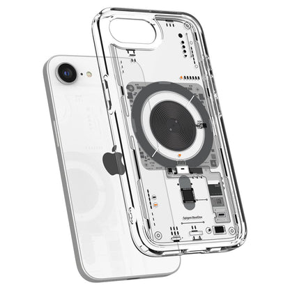 MagSafe Case for Apple iPhone 17e / 16e, Spigen, Ultra Hybrid Neo One, Transparent