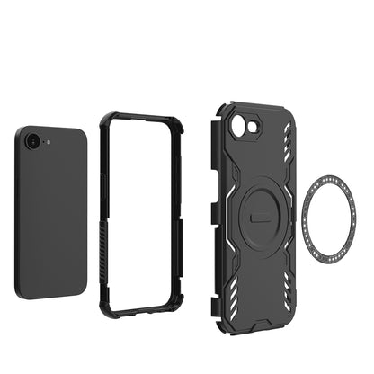 Capa MagSafe para Apple iPhone 17e / 16e, Techsuit, ArmorMag, Preta