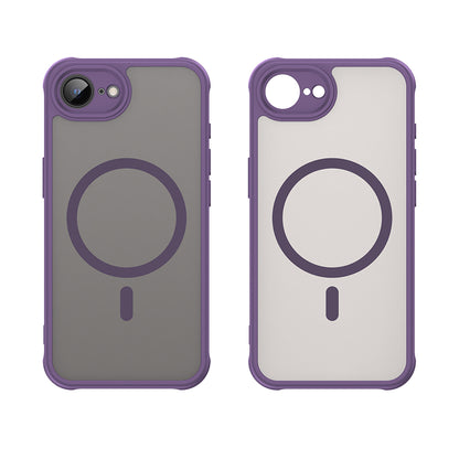 Capa MagSafe para Apple iPhone 17e / 16e, Techsuit, HaloFrost II, Roxo