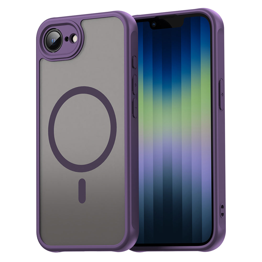 Capa MagSafe para Apple iPhone 17e / 16e, Techsuit, HaloFrost II, Roxo