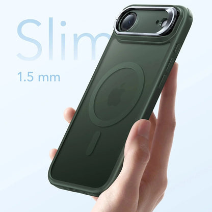 Capa MagSafe para Apple iPhone 17 Air, ESR, Classic Hybrid Kickstand, Verde Acetinado