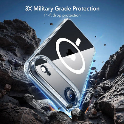 Capa MagSafe para Apple iPhone 17 Air, ESR, Classic Hybrid com Protetor de Tela, Transparente