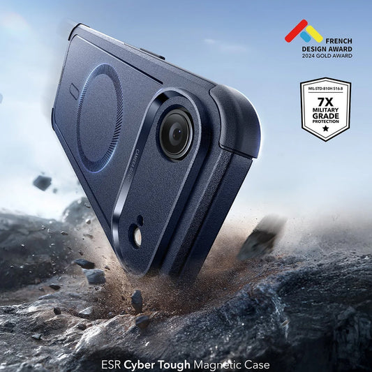 Capa MagSafe para Apple iPhone 17 Air, ESR, Cyber, Azul