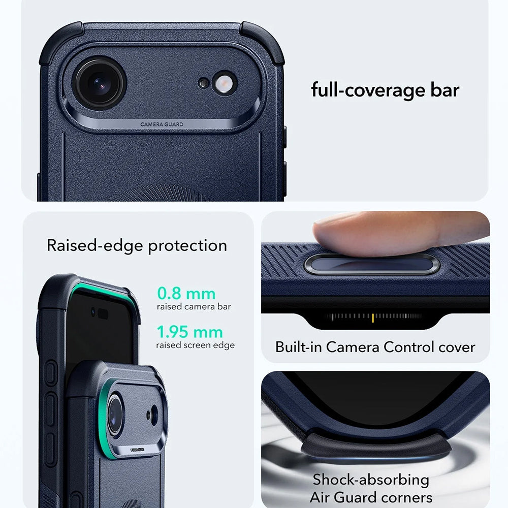 Capa MagSafe para Apple iPhone 17 Air, ESR, Cyber, Azul