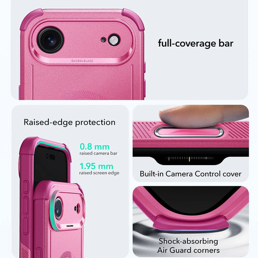 Capa MagSafe para Apple iPhone 17 Air, ESR, Cyber, Rosa