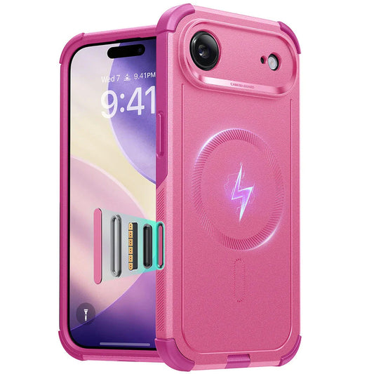 Capa MagSafe para Apple iPhone 17 Air, ESR, Cyber, Rosa