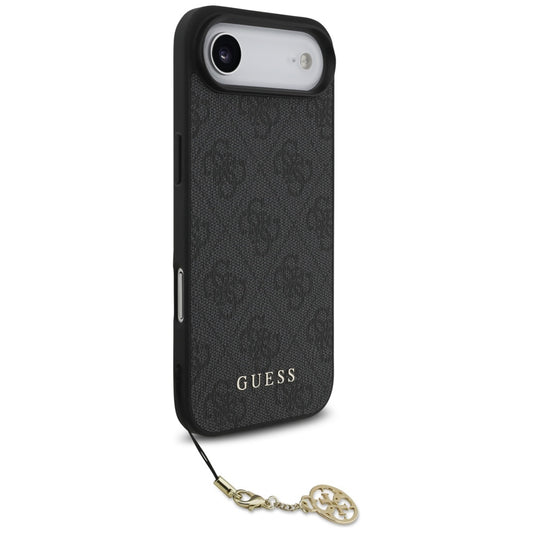 Capa MagSafe para Apple iPhone 17 Air, Guess, 4G Charm Cradle, Preta