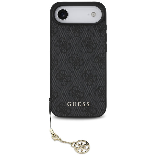 Capa MagSafe para Apple iPhone 17 Air, Guess, 4G Charm Cradle, Preta