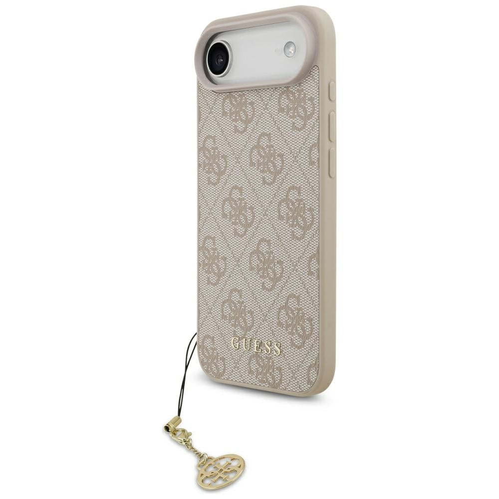 Capa MagSafe para Apple iPhone 17 Air, Guess, 4G Charm Cradle, Rosa