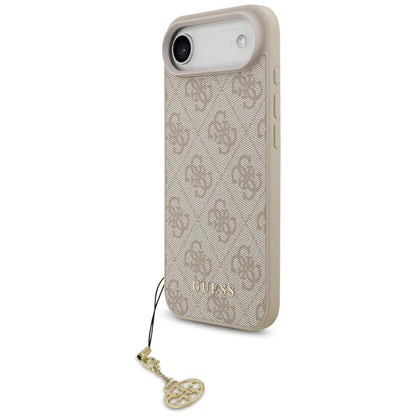 Capa MagSafe para Apple iPhone 17 Air, Guess, 4G Charm Cradle, Rosa