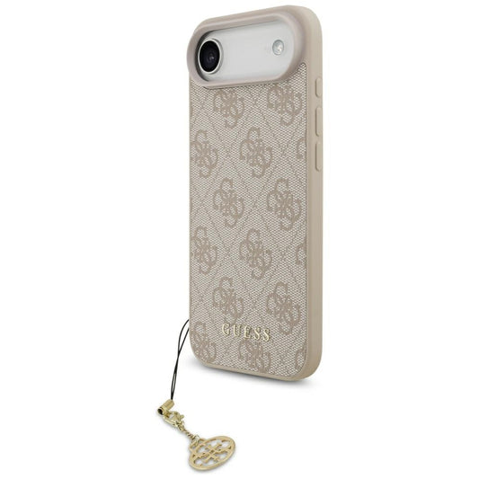 Capa MagSafe para Apple iPhone 17 Air, Guess, 4G Charm Cradle, Rosa