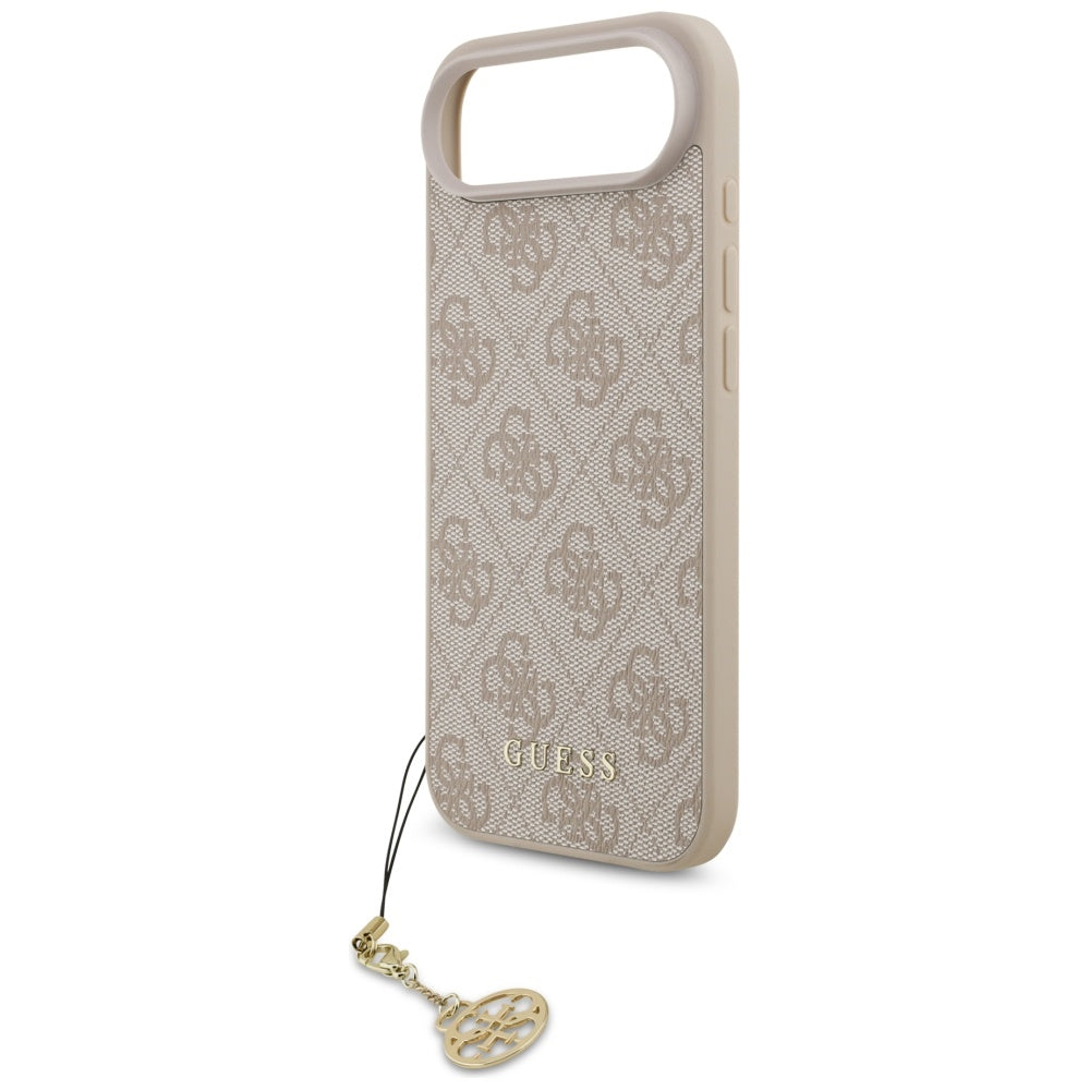 Capa MagSafe para Apple iPhone 17 Air, Guess, 4G Charm Cradle, Rosa