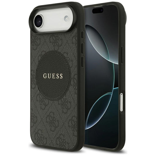 Capa MagSafe para Apple iPhone 17 Air, Guess, 4G Circle Classic Logo, Preta