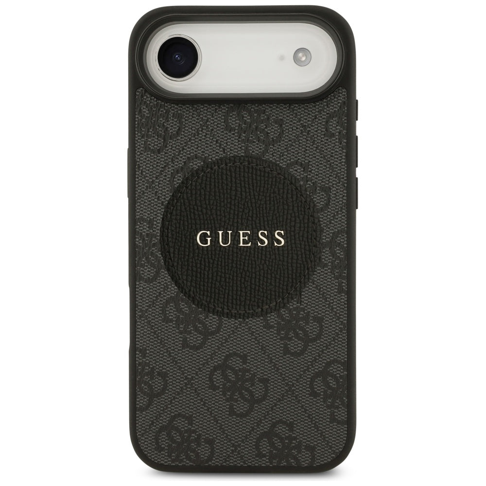 Capa MagSafe para Apple iPhone 17 Air, Guess, 4G Circle Classic Logo, Preta