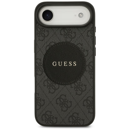 Capa MagSafe para Apple iPhone 17 Air, Guess, 4G Circle Classic Logo, Preta