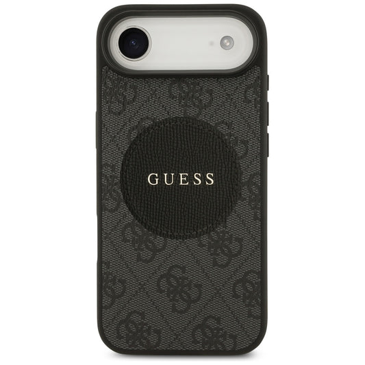 Capa MagSafe para Apple iPhone 17 Air, Guess, 4G Circle Classic Logo, Preta