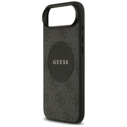 Capa MagSafe para Apple iPhone 17 Air, Guess, 4G Circle Classic Logo, Preta