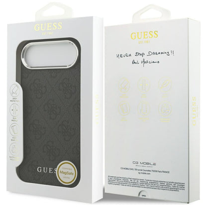 Capa MagSafe para Apple iPhone 17 Air, Guess, 4G Classic Logo, Preta