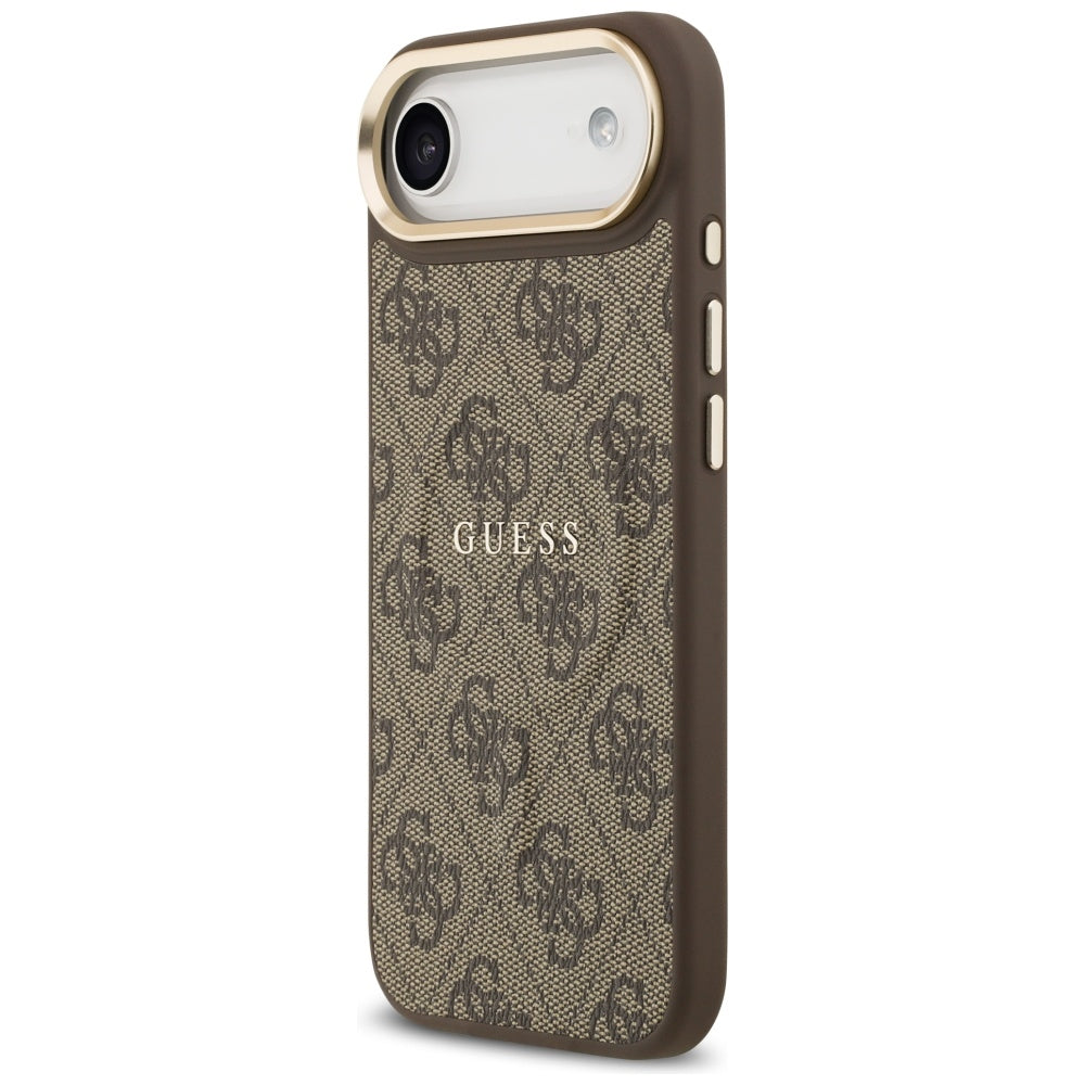 Capa MagSafe para Apple iPhone 17 Air, Guess, 4G Classic, Castanho