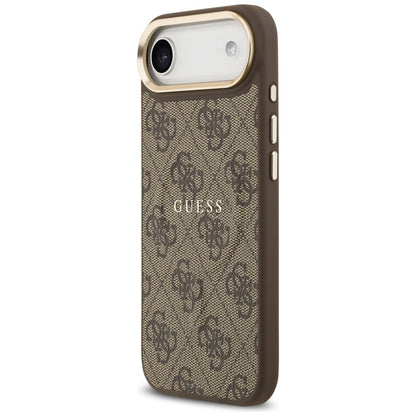 Capa MagSafe para Apple iPhone 17 Air, Guess, 4G Classic, Castanho