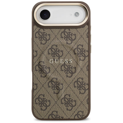 Capa MagSafe para Apple iPhone 17 Air, Guess, 4G Classic, Castanho