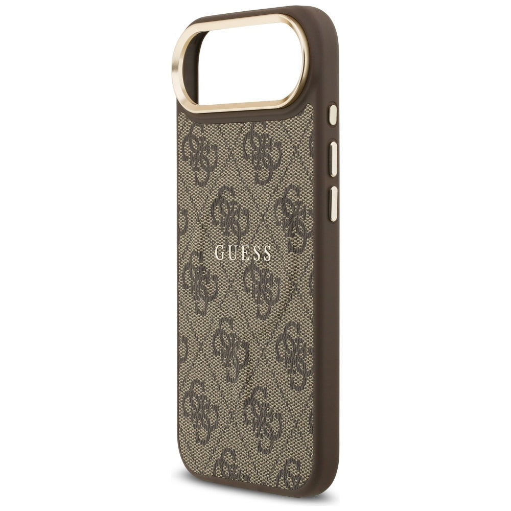 Capa MagSafe para Apple iPhone 17 Air, Guess, 4G Classic, Castanho