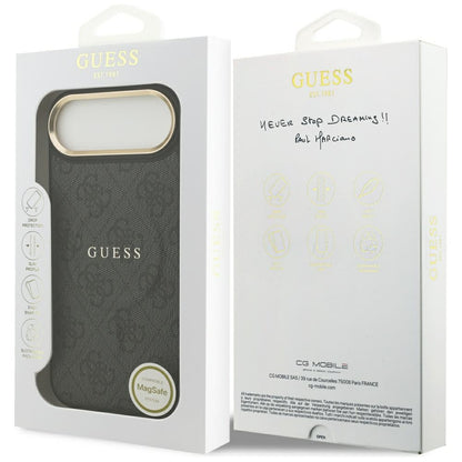 Capa MagSafe para Apple iPhone 17 Air, Guess, 4G Classic, Preta