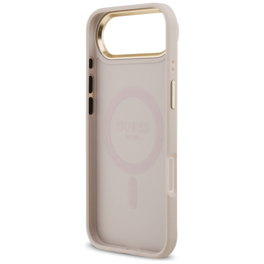 Capa MagSafe para Apple iPhone 17 Air, Guess, 4G Classic, Rosa