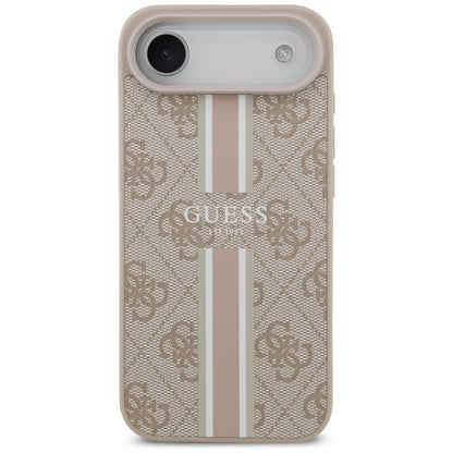 Capa MagSafe para Apple iPhone 17 Air, Guess, 4G Printed Stripes, Rosa