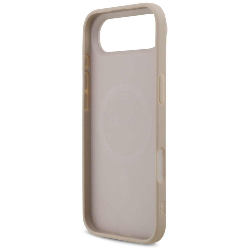 Capa MagSafe para Apple iPhone 17 Air, Guess, 4G Printed Stripes, Rosa
