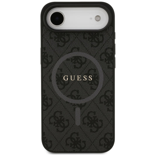 Capa MagSafe para Apple iPhone 17 Air, Guess, 4G Ring Classic Logo, Preta