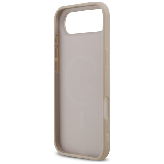 Capa MagSafe para Apple iPhone 17 Air, Guess, 4G Ring Classic Logo, Rosa