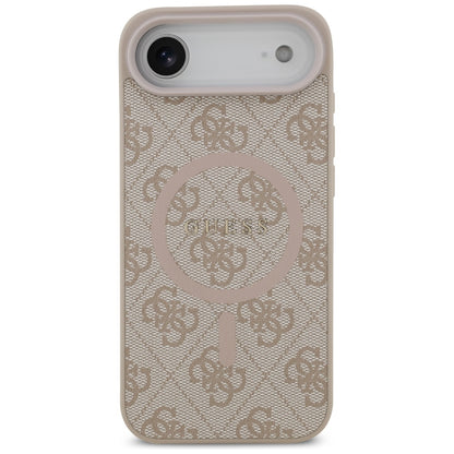 Capa MagSafe para Apple iPhone 17 Air, Guess, 4G Ring Classic Logo, Rosa