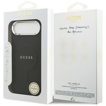 Capa MagSafe para Apple iPhone 17 Air, Guess, Classic Logo, Preta