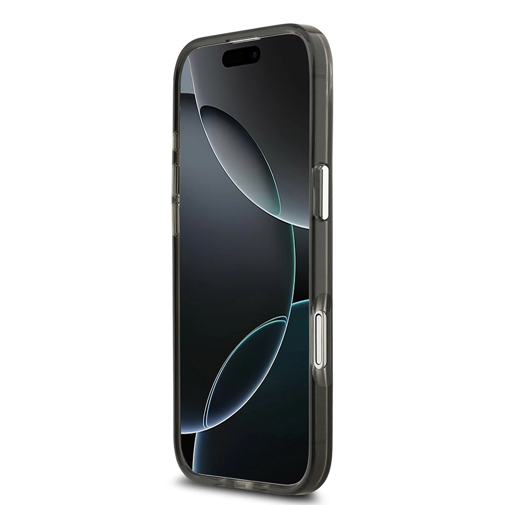 Capa MagSafe para Apple iPhone 17 Air, Guess, IML Gradient Triangle Logo, Preta