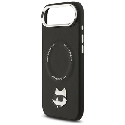 Capa MagSafe para Apple iPhone 17 Air, Karl Lagerfeld, Choupette Pin, Preta
