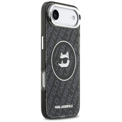 Capa MagSafe para Apple iPhone 17 Air, Karl Lagerfeld, IML Choupette's Head, Preta