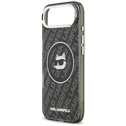 Capa MagSafe para Apple iPhone 17 Air, Karl Lagerfeld, IML Choupette's Head, Preta
