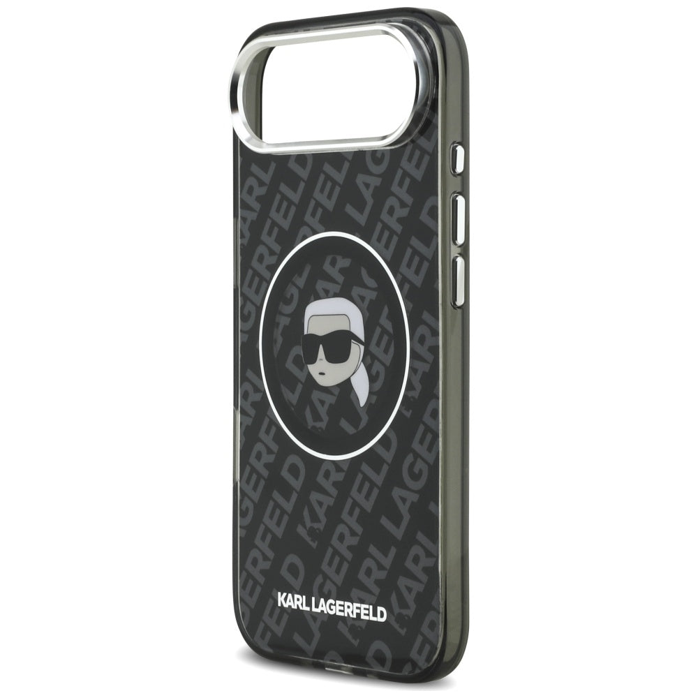 Capa MagSafe para Apple iPhone 17 Air, Karl Lagerfeld, IML Karl`s Head, Preta