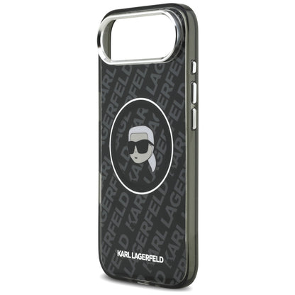 Capa MagSafe para Apple iPhone 17 Air, Karl Lagerfeld, IML Karl`s Head, Preta