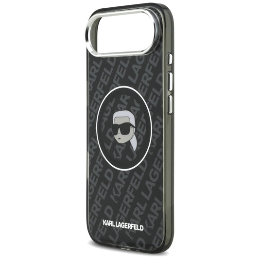 Capa MagSafe para Apple iPhone 17 Air, Karl Lagerfeld, IML Karl`s Head, Preta