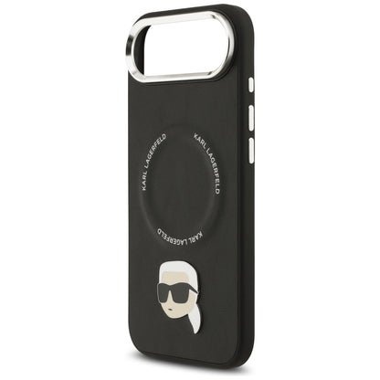 Capa MagSafe para Apple iPhone 17 Air, Karl Lagerfeld, Karl Pin, Preta