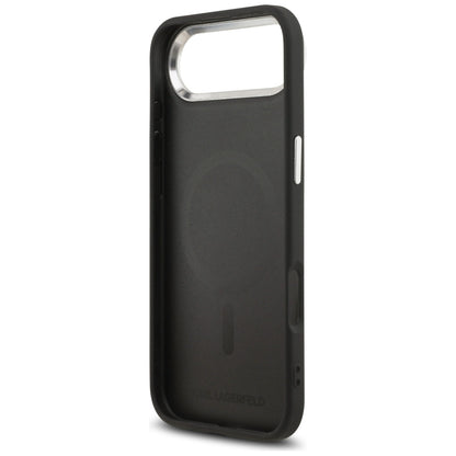 Capa MagSafe para Apple iPhone 17 Air, Karl Lagerfeld, Karl Pin, Preta