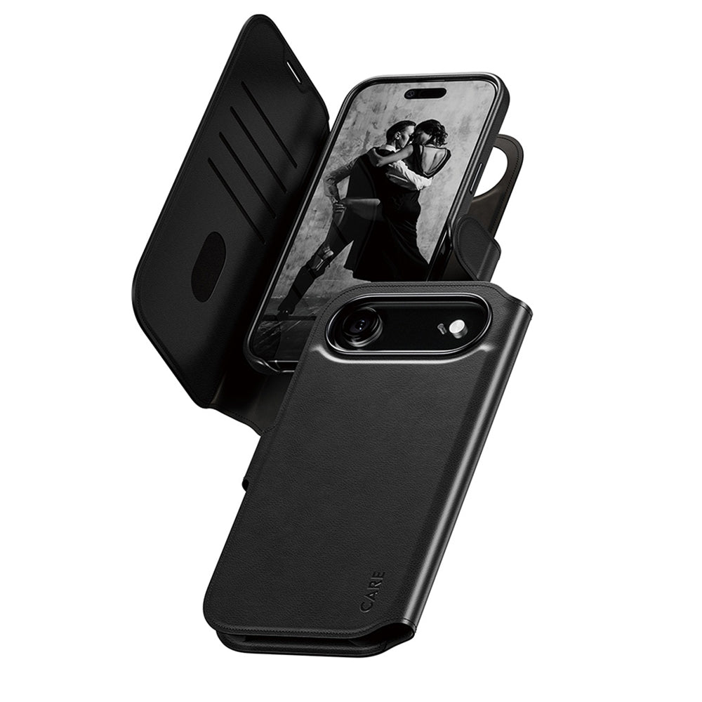 Capa MagSafe para Apple iPhone 17 Air, PanzerGlass, Care Feature Tango Two-in-One, Preta
