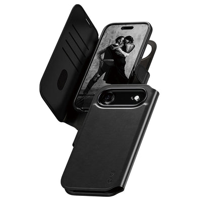 Capa MagSafe para Apple iPhone 17 Air, PanzerGlass, Care Feature Tango Two-in-One, Preta