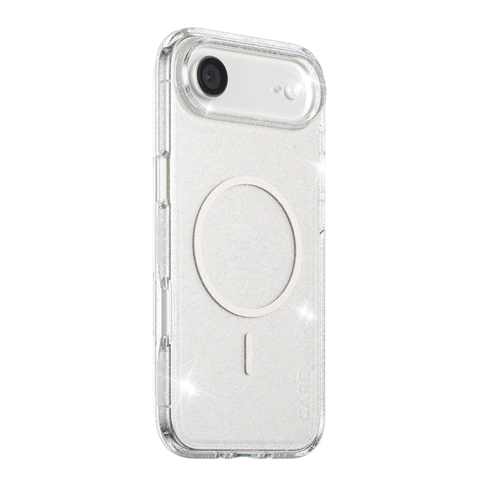 Capa MagSafe para Apple iPhone 17 Air, PanzerGlass, Care Urban Explorer Star Lit, Transparente Branca