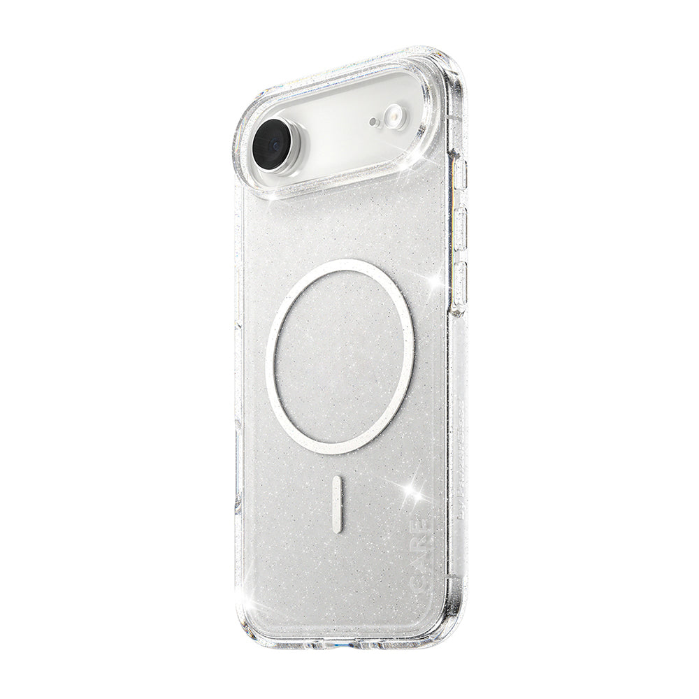 Capa MagSafe para Apple iPhone 17 Air, PanzerGlass, Care Urban Explorer Star Lit, Transparente Branca